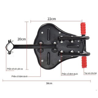 Ghế Gắn Trên Xe Đạp, Xe Điện Cho Trẻ Em Ngồi M08A