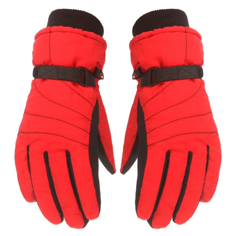 Găng Tay Dày Dặn Chống Gió Chống Thấm Nước Giữ Ấm Cho Bé Khi Chơi Thể Thao