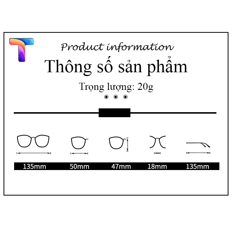Mắt kính chống ánh sáng xanh kim loại nữ GK2018