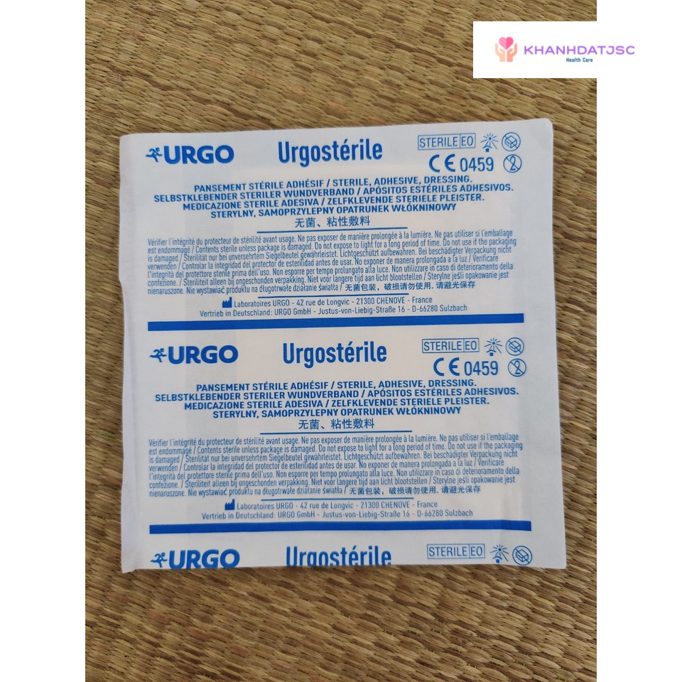 Băng dán có gạc vô trùng Urgosterile - URGO