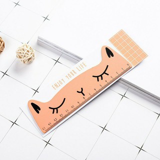 Thước Mèo Gỗ cute 15cm