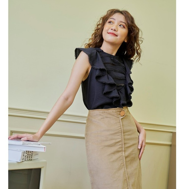 OLV - Áo Sapphire Collared Top