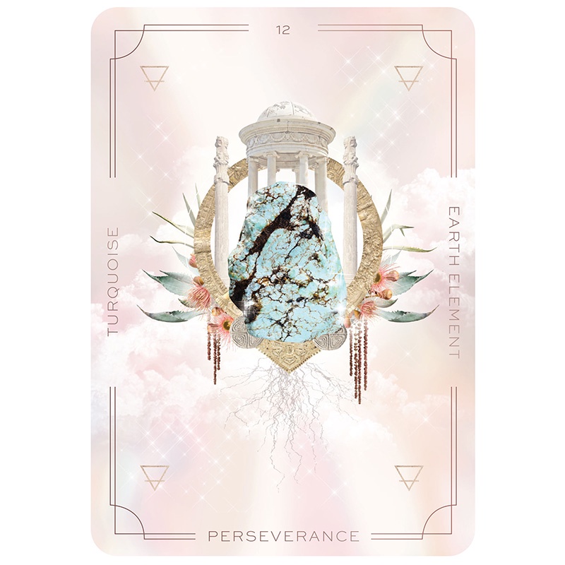 Bộ Bài Astral Realms Crystal Oracle (Mystic House Tarot Shop) - Bài Gốc Authentic Chính Hãng 100%