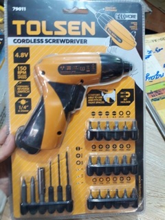 Bộ máy mở ốc vít không dây Tolsen 79011