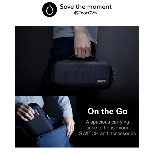 [Mã 2611DIENTU500K hoàn 7% đơn 300K] Túi Maxcarry (Skull & Co) cho Switch Oled / Switch | BigBuy360 - bigbuy360.vn