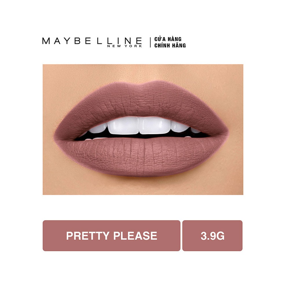 [ CHÍNH HÃNG ] Son Lì Maybelline Color Sensational Inti-Matte Nudes Lipstick 3.9g