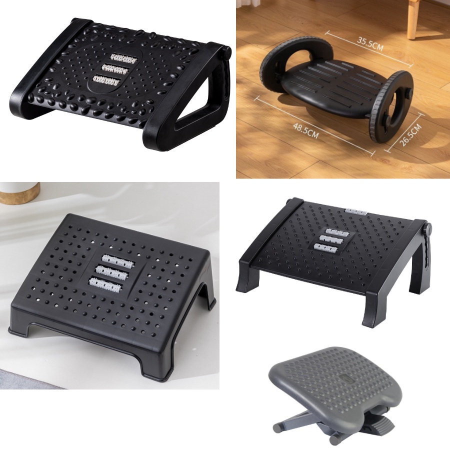 Ergonomic Footrest Ghế Gác Chân Công Thái Học Ghế Kê Chân Văn Phòng, học sinh, sinh viên, người chơi Game