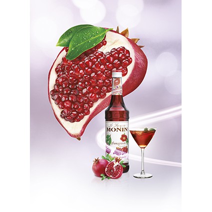 Siro trái Lựu Monin (Pomegranate syrup) - chai 700ml