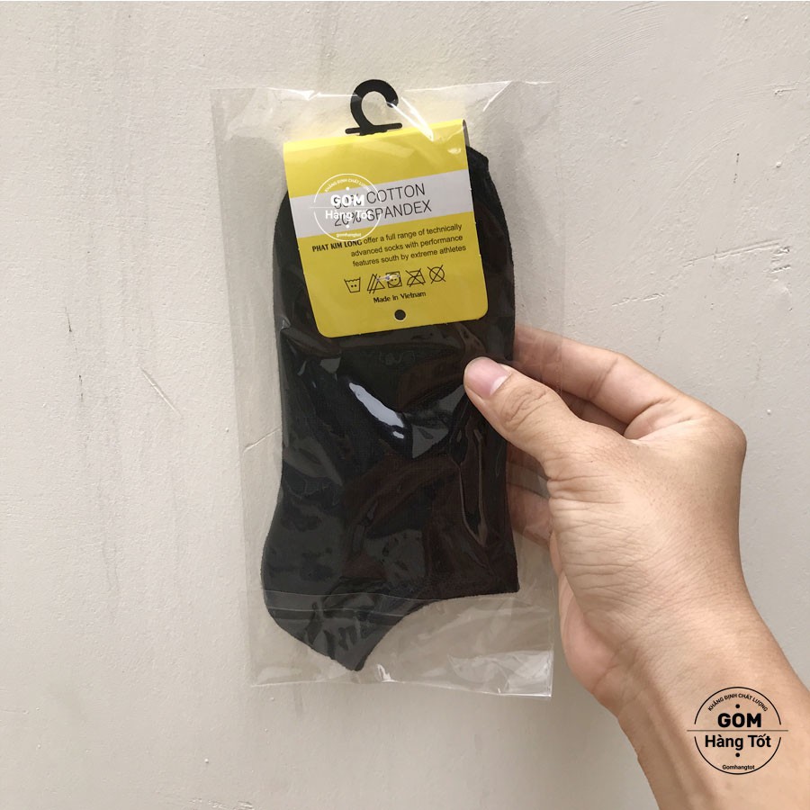 Vớ trơn Nam Nữ CỔ NGẮN chuẩn xuất Nhật