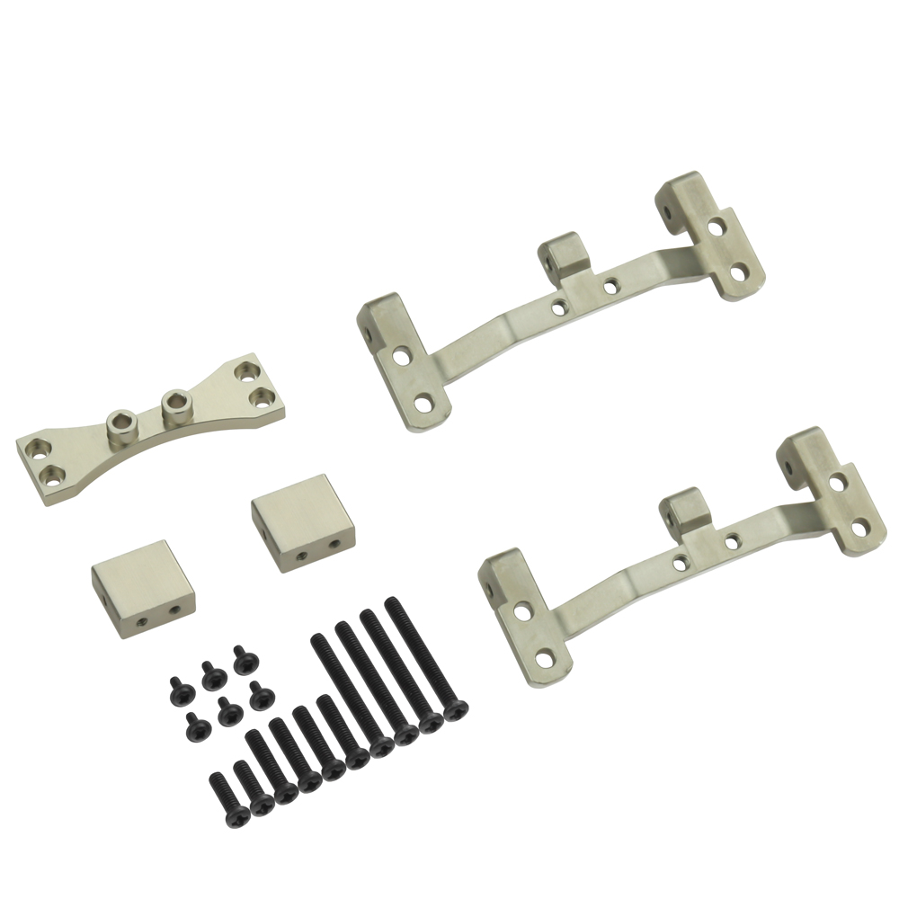 Đối với MN D90 D91 D96 MN99S 1/12 Bộ phận nâng cấp ô tô RC Ghế cơ sở bằng kim loại Kéo & Trục lên Phụ kiện giá đỡ Servo | BigBuy360 - bigbuy360.vn