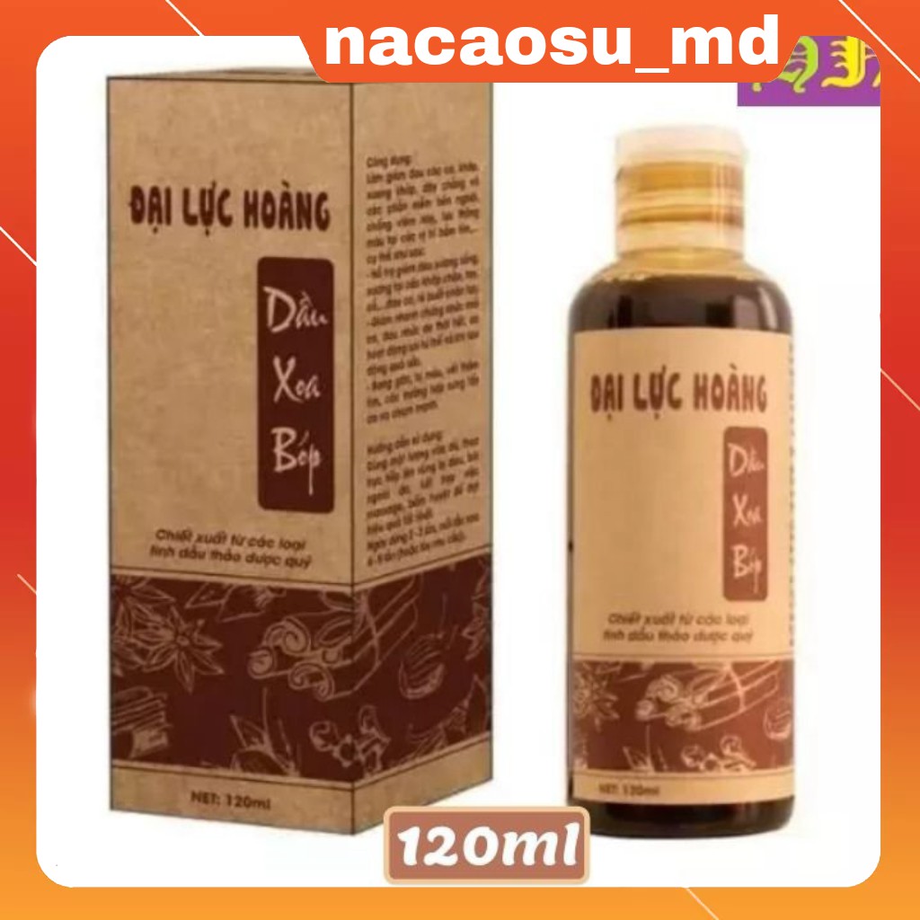 [ COMBO 3 CHAI ] --DẦU XOA BÓP ĐẠI LỰC HOÀNG GIẢI PHÁP THOÁT VỊ ĐĨA ĐỆM -- DỨT ĐIỂM ĐAU XƯƠNG KHỚP.