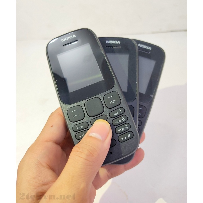 [𝑪𝒉𝒊́𝒏𝒉 𝑯𝒂̃𝒏𝒈] Điện Thoại Nokia 105 2 Sim 2017 - BH 12 Tháng | BigBuy360 - bigbuy360.vn