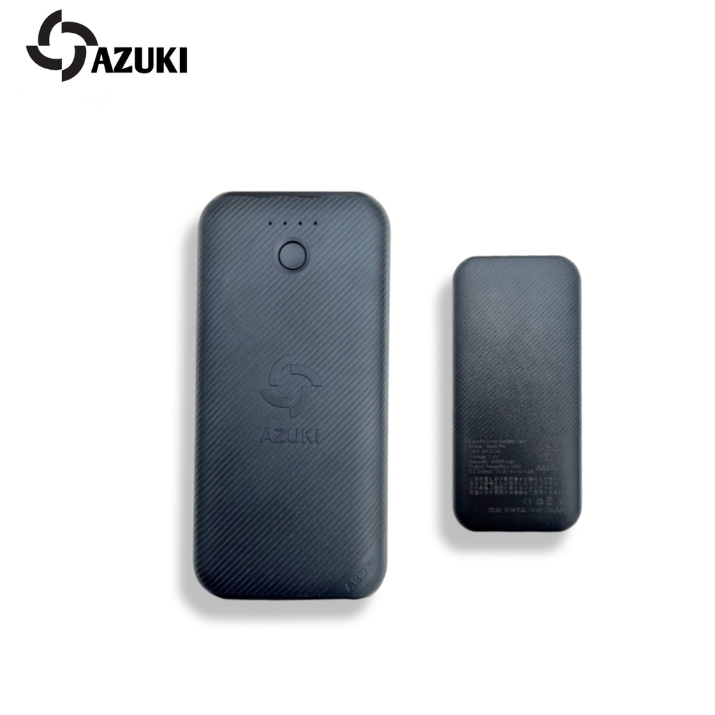Pin AZUKI-AC22 Li-Polymer Dòng 20000mah Cực Trâu Sử Dụng Cho Quạt 7,4V và 9V, Thời Gian Chạy 14-28h  - LULINSO