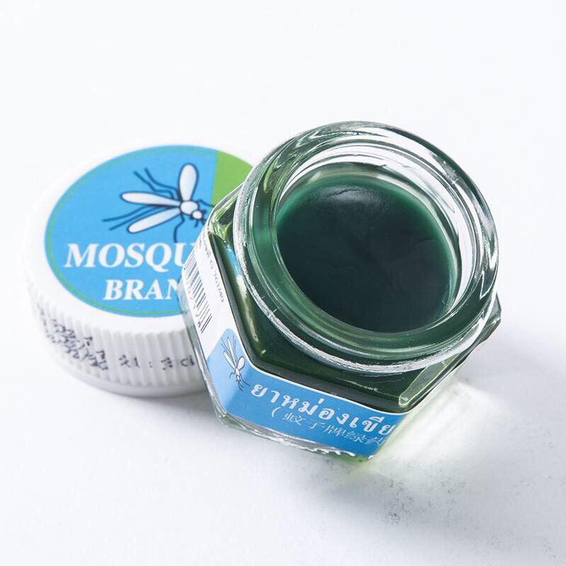 «13g» 🎈 Dầu Cù Là Thoa Muỗi Đốt Cho Em Bé Green Balm Mosquito Brand Thái Lan Mẫu Mới ❃