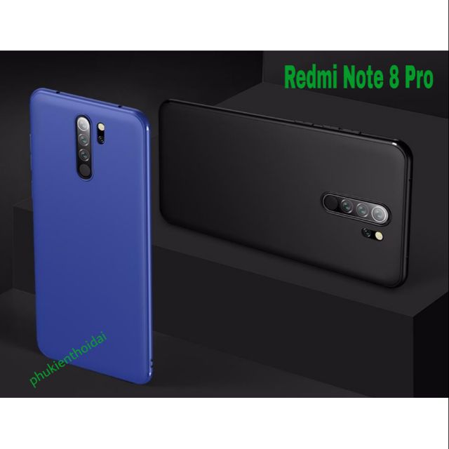 Ốp lưng Xiaomi Redmi Note 8 Pro Dẻo siêu mỏng ôm khít máy bảo vệ camera