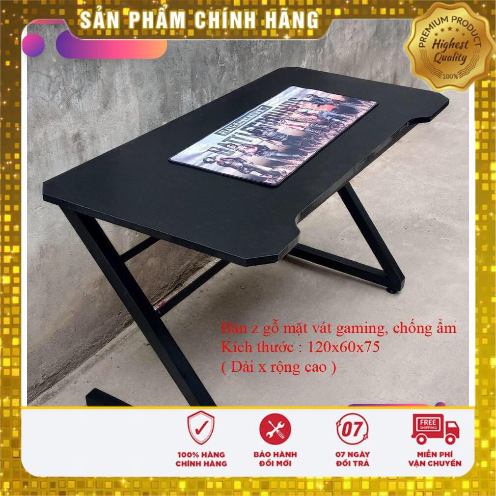 bàn z mặt gỗ vát gaming ❤️ bàn gaming ❤️ bàn game ❤️ bàn làm việc