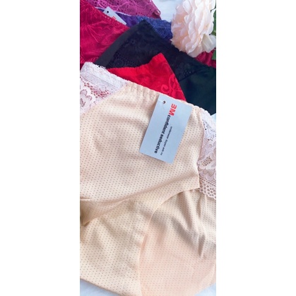 Quần lót nữ su thông hơi phối ren sexy co dãn 4 chiều mềm mại thoáng mát FREESIZE (40-65KG) | BigBuy360 - bigbuy360.vn