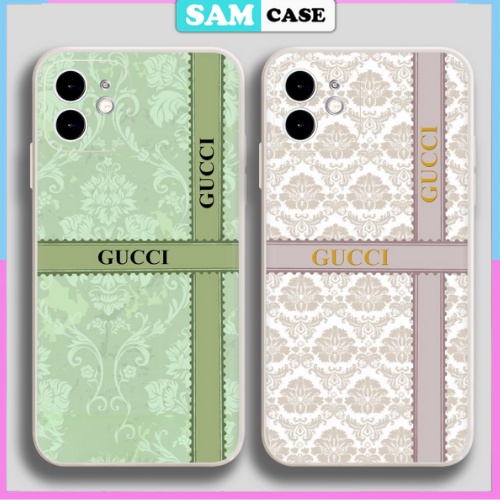 Ốp lưng iPhone 6/6s/7/8/X/XS/XR/11/12/13/14 Pro Plus Max viền vuông chống sốc bảo vệ camera silicon mềm Guci GC3536