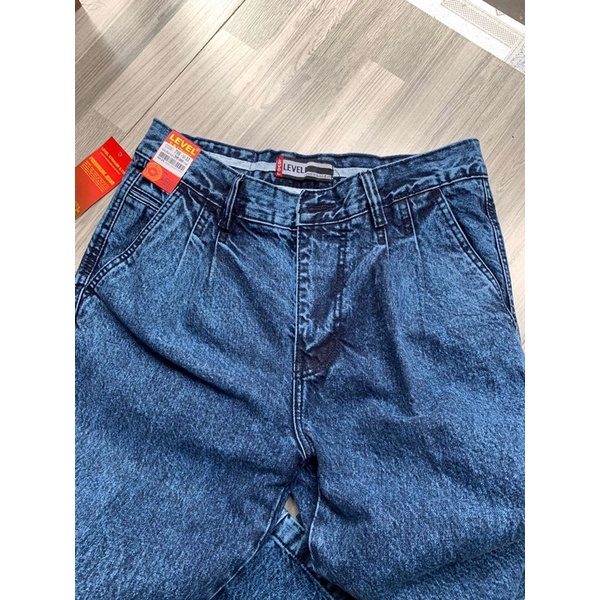 Quần bò thụng Nam Trung Niên túi chéo 2li ẢNH THẬT có size cho người 100kg