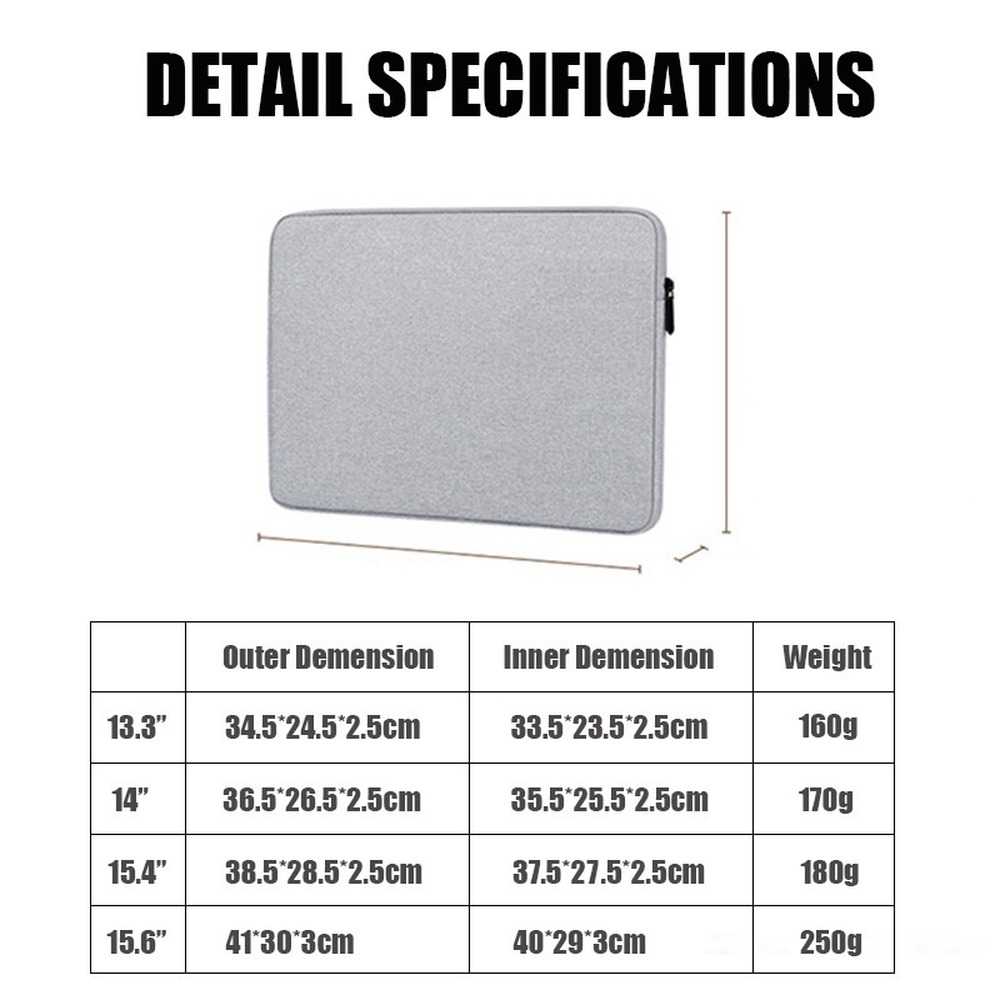 Túi đựng laptop 13.3 14 15.4 inch chống sốc