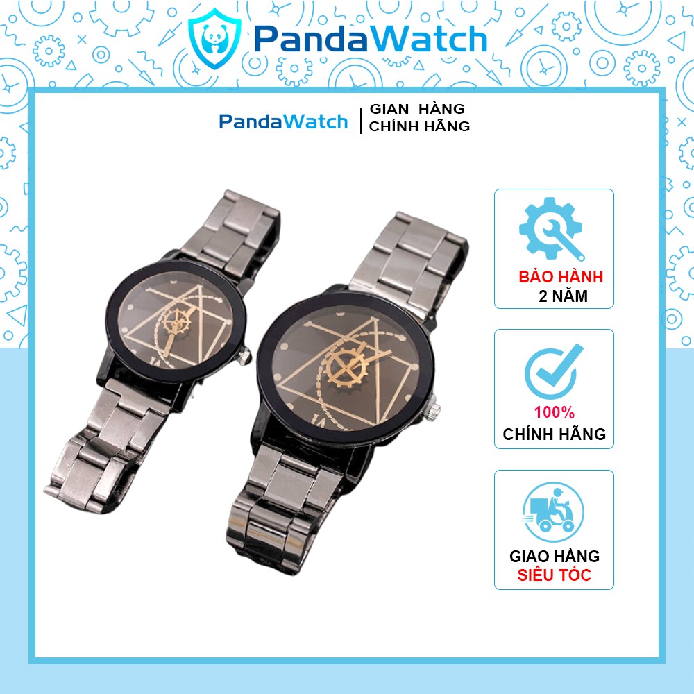 Đồng hồ cặp đôi PANDAWATCH đeo tay dành cho nam nữ