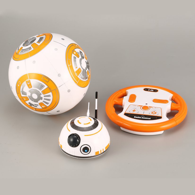 Đồ chơi điều khiển từ xa BB-8 2.4GHz hình robot trong Star Wars