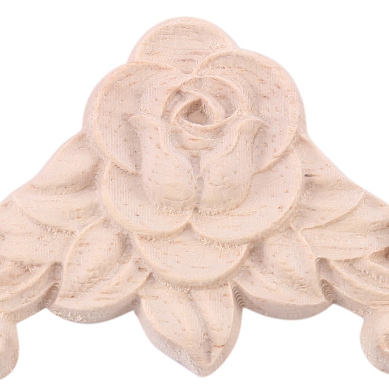 10 Miếng gỗ điêu khắc hoa văn trang trí tủ