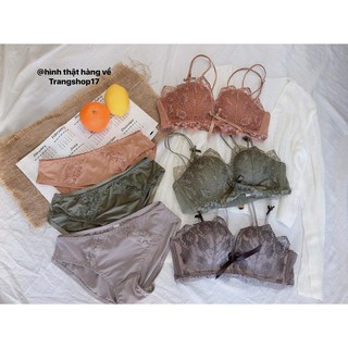 Set nội y ren 3 màu