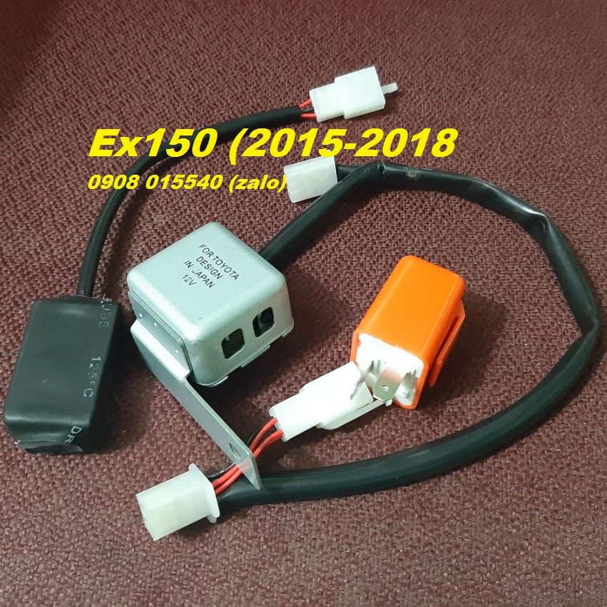Bộ dây Ting Tong cho EXCITER 150, EX 155 VVA  &amp; cục chớp Điện Tử