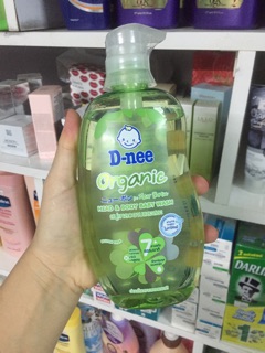 SỮA TẮM BÉ THÁI LAN DNEE Organic HEAD BODY BABY WASH cho bé