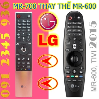 Remote Điều khiển tivi LG mẫu năm 2015 Chuột bay Giọng nói tặng Pin Magic Remote AN-MR700 mã AKB75455601 Made in KOREA