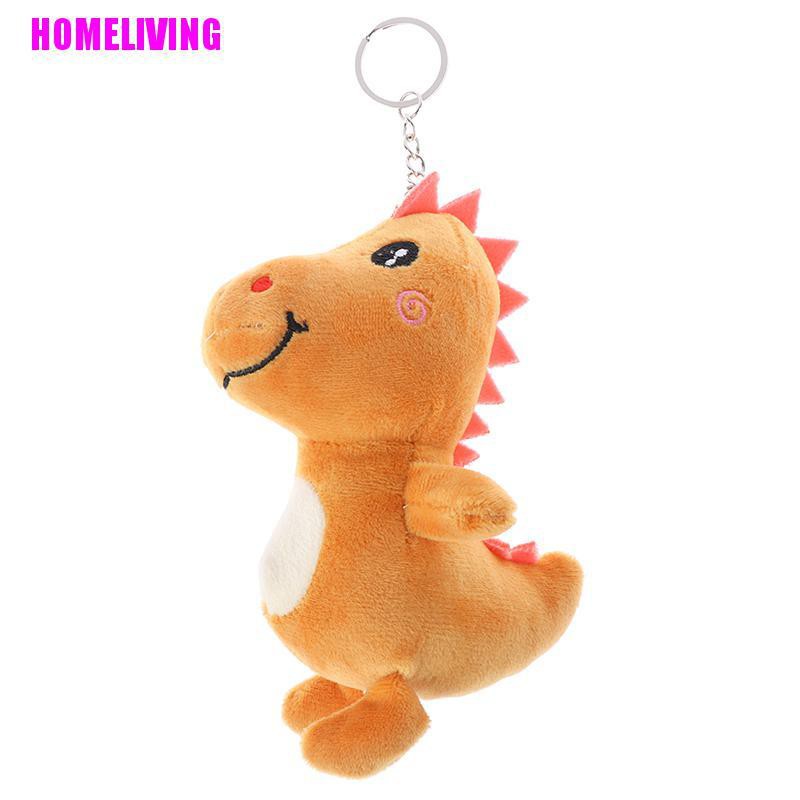 Móc Khóa Khủng Long Nhồi Bông Mềm Mại 12cm