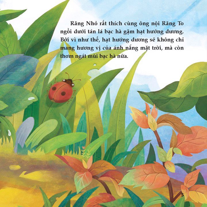 Sách: Ngôi Nhà Nhỏ Ấm Áp - Ông Nội Răng To Và Cháu Răng Nhỏ (Yêu Thương Là Mãi Mãi)