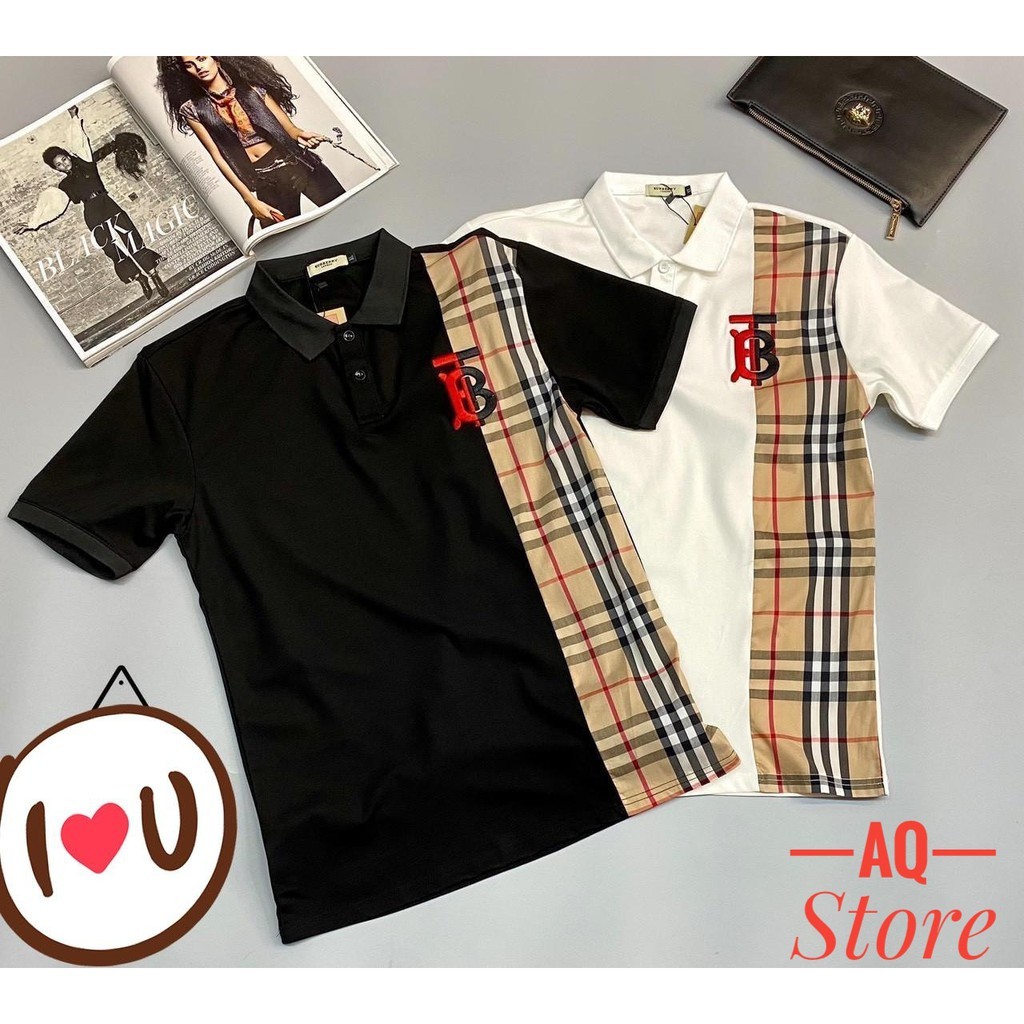 Áo thun nam chữ in nổi tay ngắn dập vân cổ bẻ áo polo nam đẹp | BigBuy360 - bigbuy360.vn