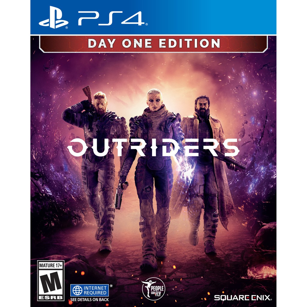 Đĩa Game PS4/PS5 : Outriders Hệ Us