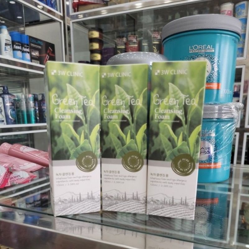 Sữa rửa mặt 3W Clinic Green Tea Cleansing Foam 100ml