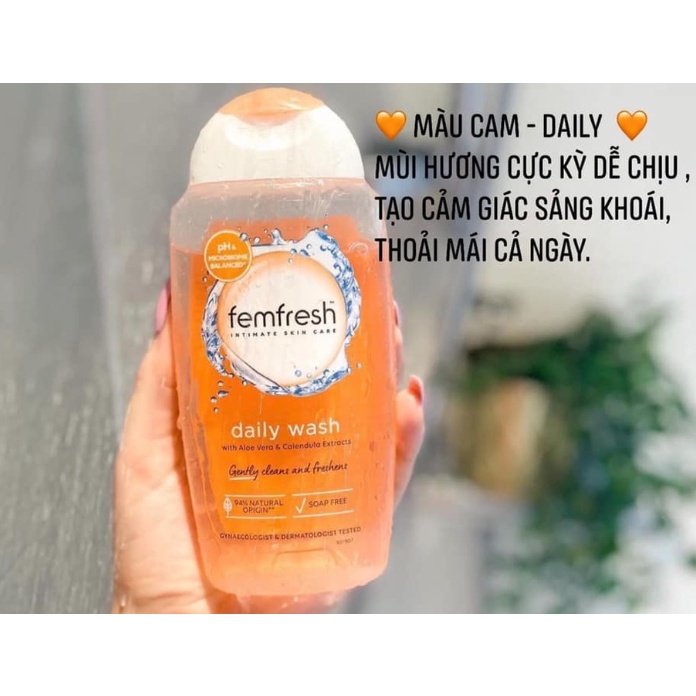 Dung Dịch Vệ Sinh Phụ Nữ Femfresh Daily Intimate Wash 250ml