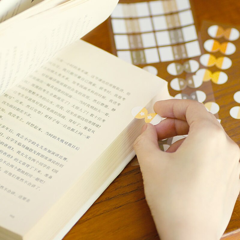 Set 6/ 12 tờ giấy dán đa năng nhiều màu sắc