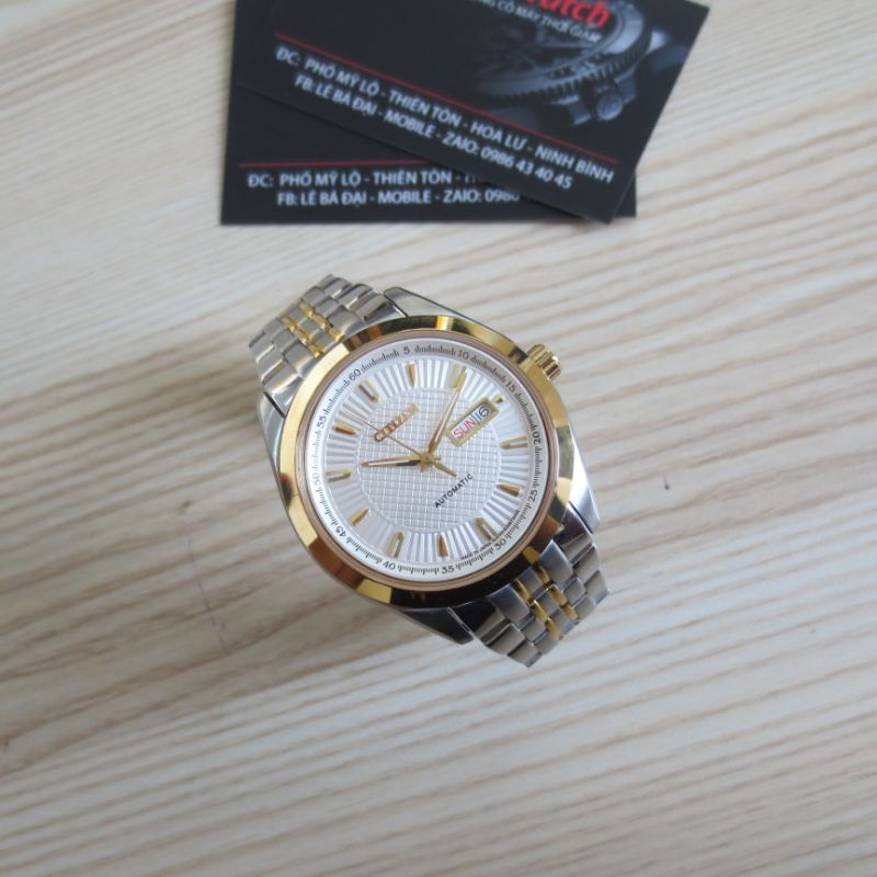 Đồng hồ cơ nam Citizen Automatic - Tự động nạp cót