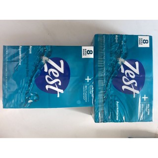 XÀ BÔNG CỤC ZEST  CLEANAQUA PURE CLEANSING BARS  WITH VITAMIN E - LÔC 8 CỤCX 113GRAM  từ mỹ