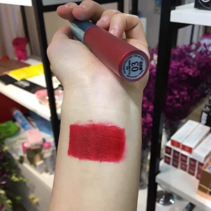 SON KEM LỲ BBIA VELVET LIPTINT VER 1 Màu 01, 02, 03, 04