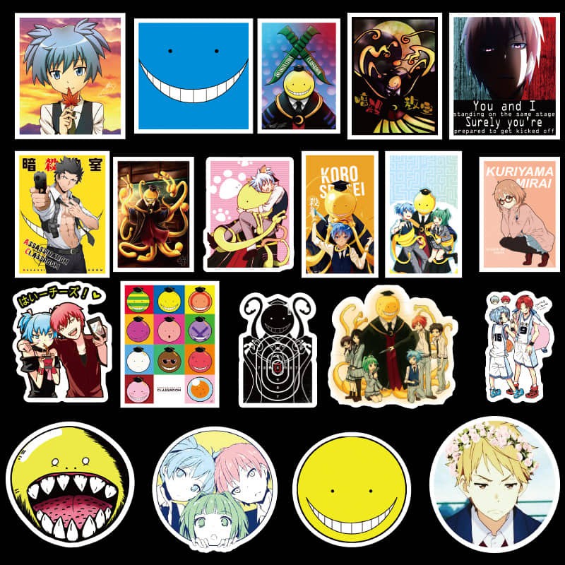 Sticker ( ảnh dán) anime Assassination Classroom