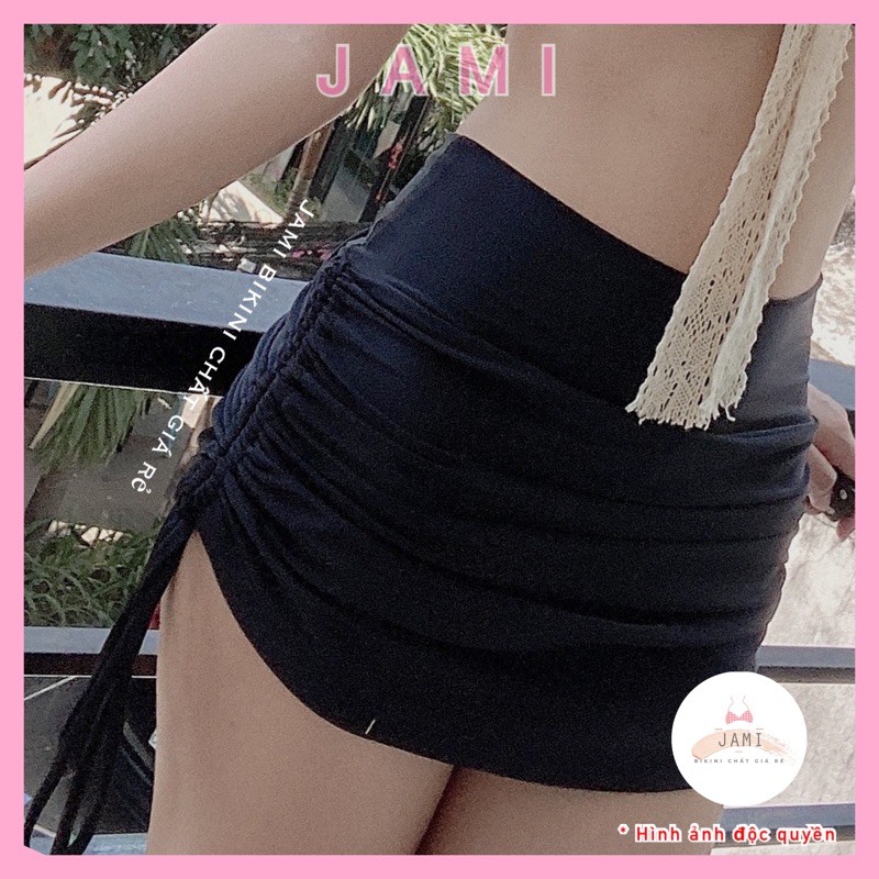 váy bơi quần short rút dây đi biển áo bơi đi bơi cao cáo vải chất lượng ĐI BIỂN ĐI BƠI QUẦN BƠI JAMI - V