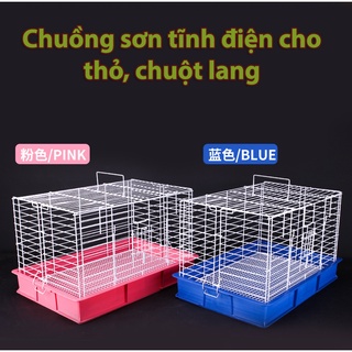 Chuồng sơn tĩnh điện cho thỏ, chuột lang (guinea pig, bọ ú)