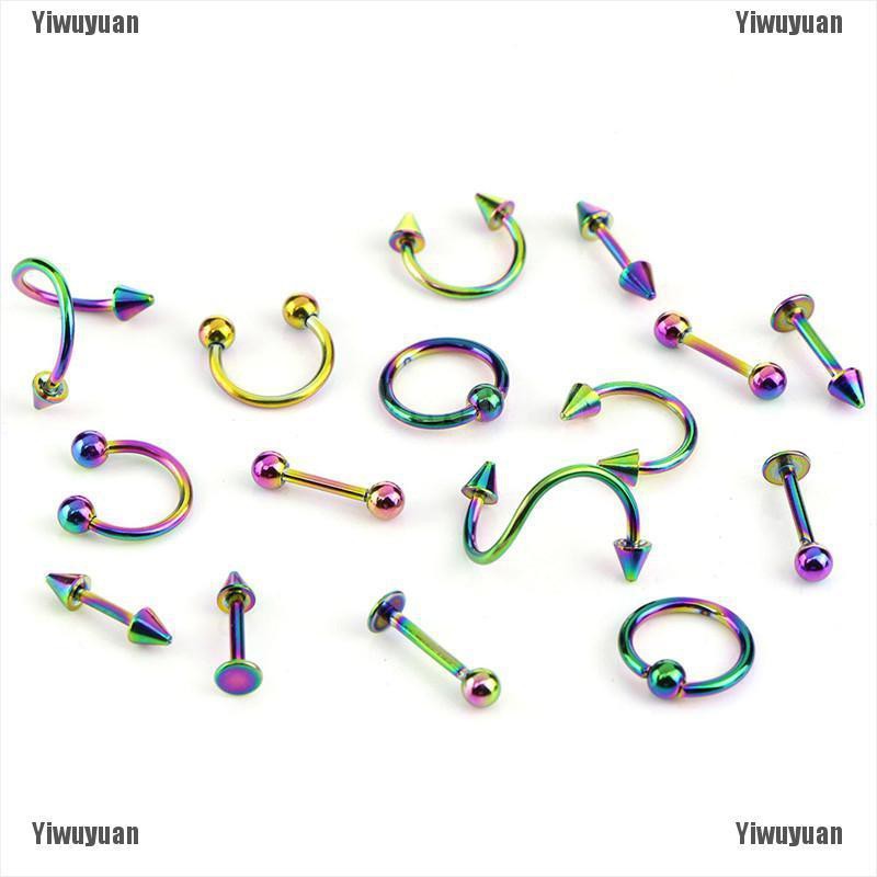 Bộ 16 Món Đồ Thời Trang Cá Tính Bằng Inox