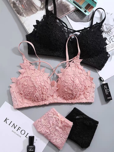 BÁN SỈ BỘ LÓT REN ĐAN DÂY CHO NỮ | BigBuy360 - bigbuy360.vn