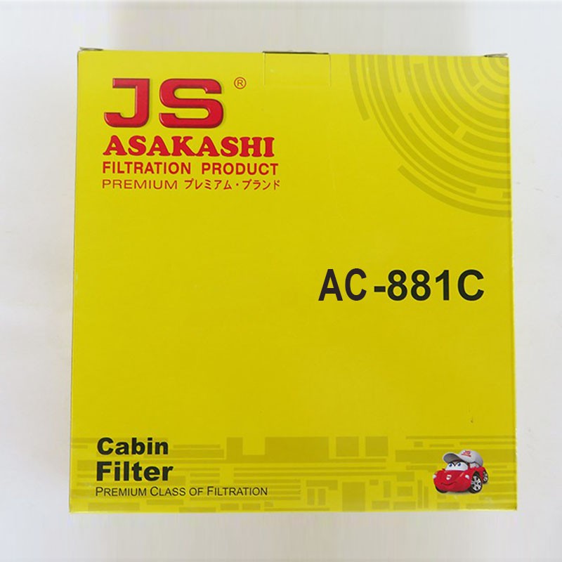 Lọc gió điều hòa Than hoạt tính AC881C dành cho xe Honda Accord 2.4 2012, 2013, 2014, 2015, 2016, 2017, 2018, 2019