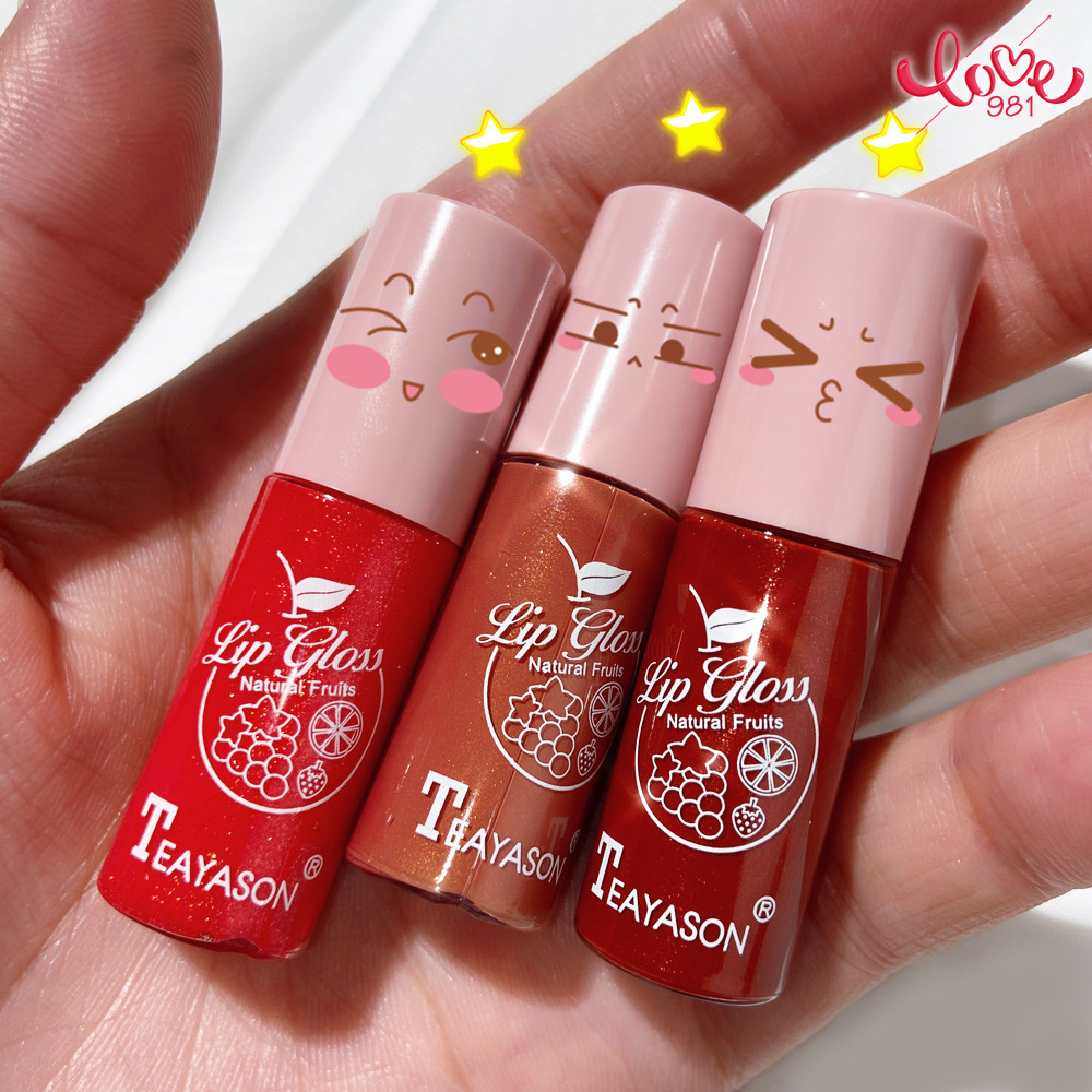 (Hàng Mới Về) Son Bóng Màu Sắc Tươi Sáng Vỏ Kính Độc Đáo | BigBuy360 - bigbuy360.vn