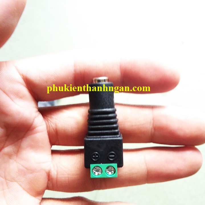 10 jack DC nguồn 12v Âm VẶN VÍT - jack DC Âm VẶN VÍT - jack 12v cái - jack nguồn camera âm