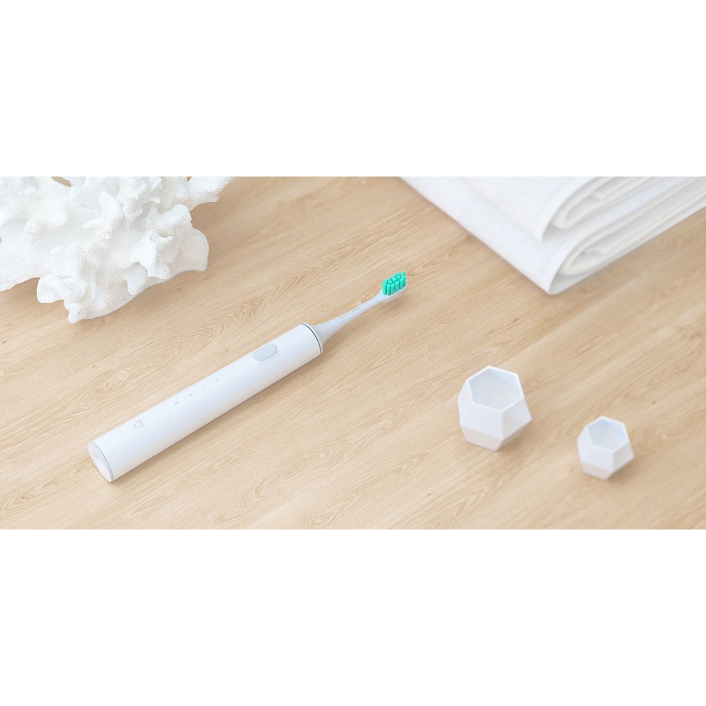 Bàn chải đánh răng điện thông minh & Đầu chải thay thế Xiaomi Mijia Ultrasonic T500 kết nối app Mihome - Minh Tín Shop